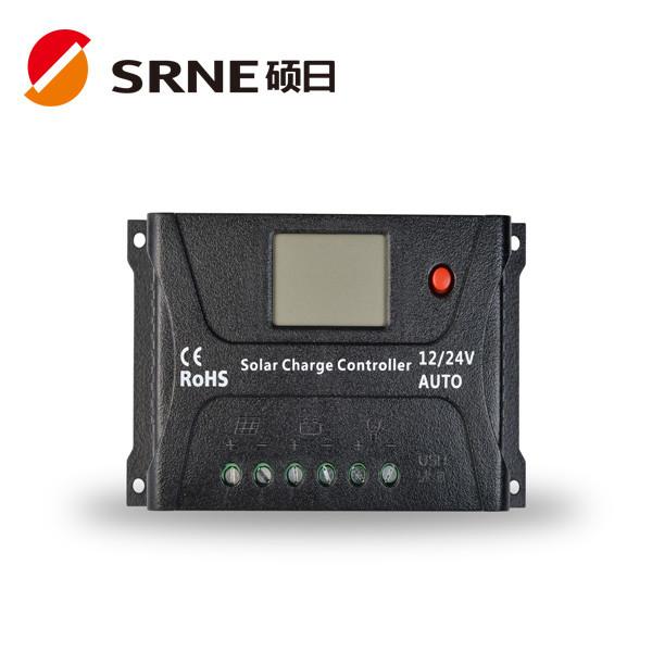 SR HP2420 Waterproof Solar Charge Controller 12V 24V TVS Lighting Protection