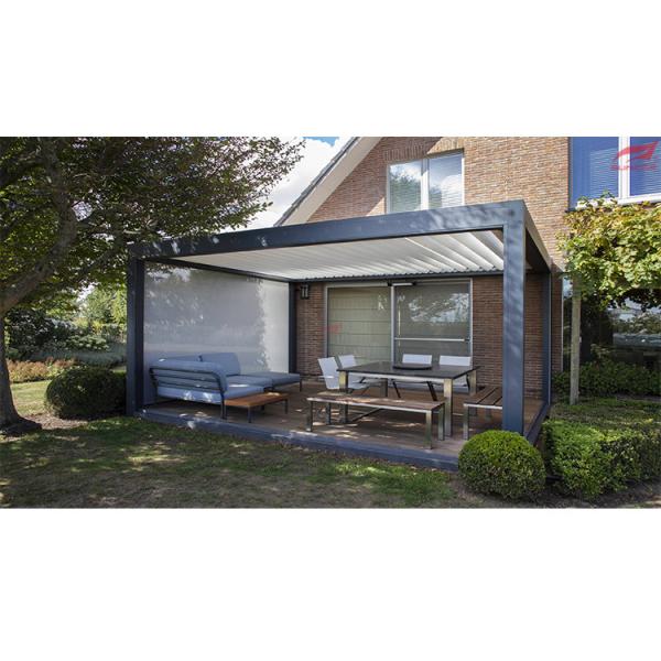 Architectural Aluminum Pergola Motorized Modern Patio Pergola