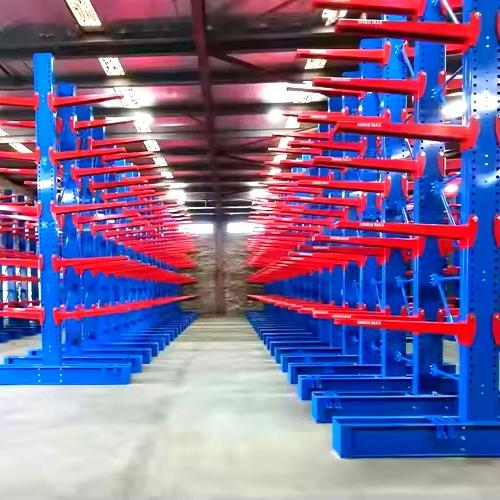 Heavy Duty Cantilever Rack 500-5000kg Capacity Adjustable Arms