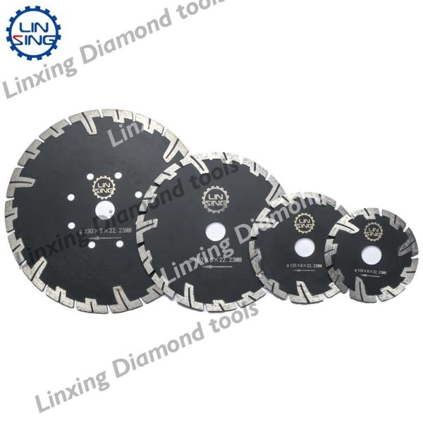 Disco de corte de diamante de 230 mm Ferramentas de corte fino Turbo segmentadas lâmina de serra de diamante 4' 5' 7