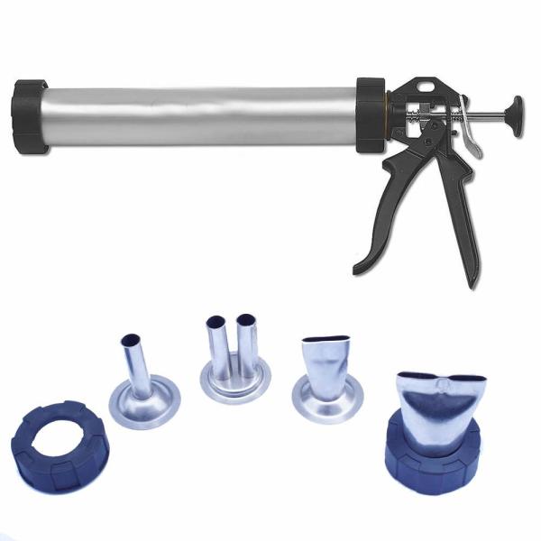 Barbecue Cooking Jerky Shooter Gun For Quick Loading Jerky Funnel And Stomper