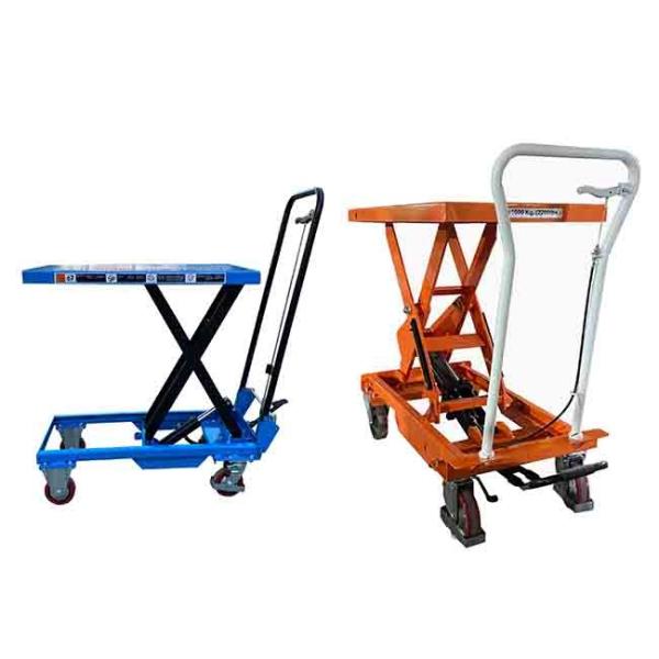 o manual 500Kg móvel Scissor tabelas que de elevador o dobro Scissor Max Height 1575mm