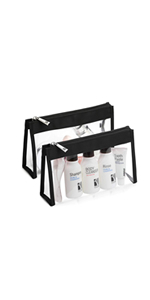 Cosmetic Makeup Bags, Toiletry Pouch, Travel Pack, Holographic Organizer, Toiletries Kit Zippered Pouch