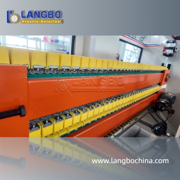 PVC Profile Production Line | Extruder  Calibration Cutting Unit