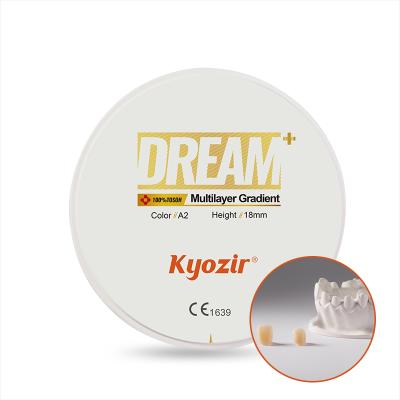45%-56% Translucency Dental Zirconia Block Ceramic Material For Dental Lab 800Mpa