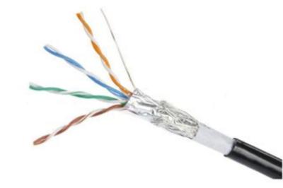 CAT5E CU 4 Pairs SFTP LAN CABLE Fluke Test Ethernet Network Cable 1000ft Double Jacket 305m