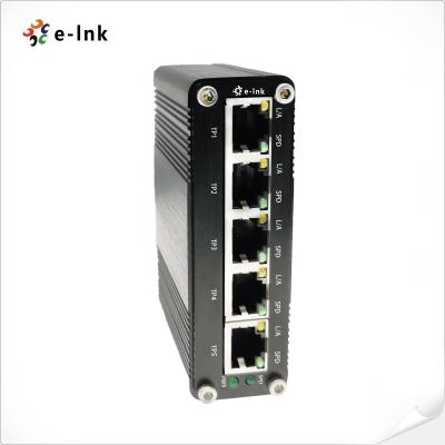 Interruptor industrial endurecido Unmanaged portuário 10M de 5 ethernet 100M