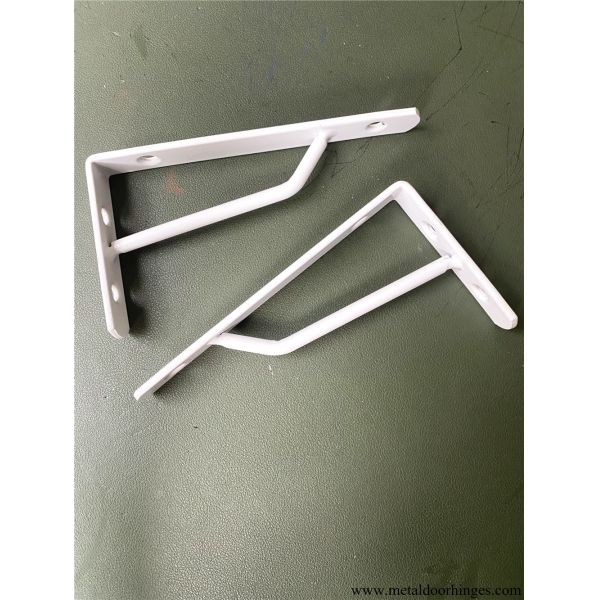 L type  steel reinforce Wall Bracket Corner Glass Angle Steel Brackets 3.0mm