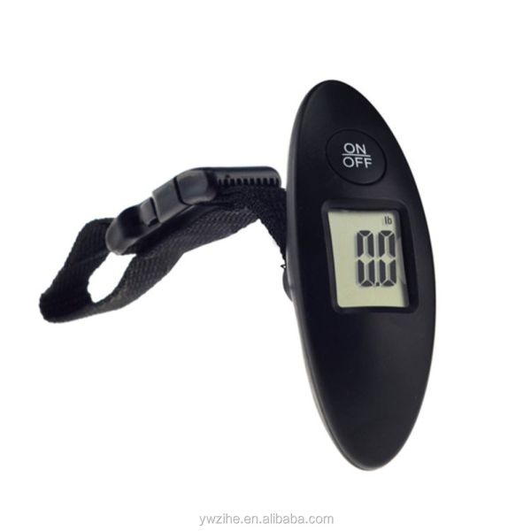 Portable LCD Digital Electronic Luggage Scale 40kg/100g Handled Travel Bag Weighting Battery Powered Button Battery Yes