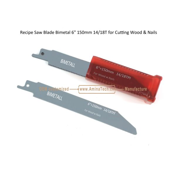 Recipe Saw Blade Bimetal 6