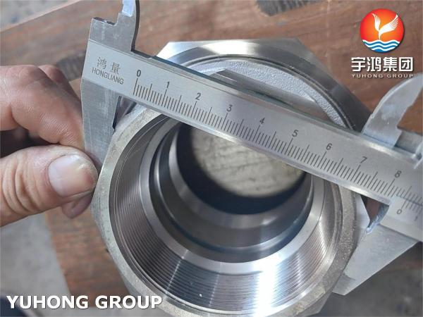 ASTM A182 F316L BSP Union Hex Nipple Pressure Forgings