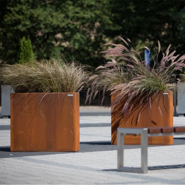 Suppliers Flower Planter Garden Decorative Metal Flower Pots