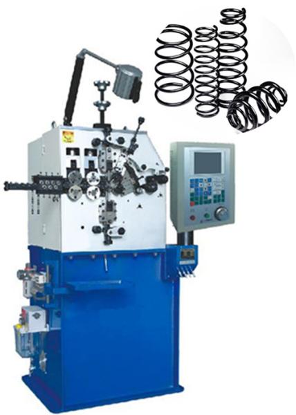 Multifunctional Flat Spring Making Machinery , Advanced CNC Wire Winding Equipment