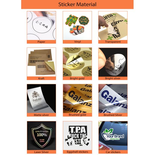 Waterproof Custom Size Vinyl A4 Label Stickers for Laser & Inkjet Printers