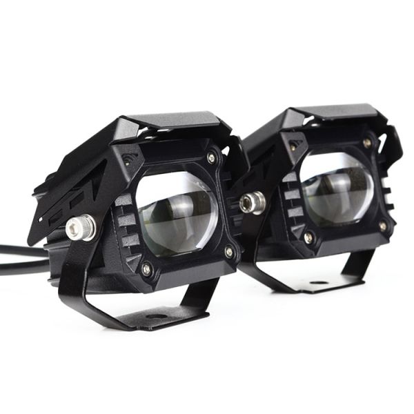12-80V LED Spot Light for Motorcycle Fog Lights Project Custom Modification
