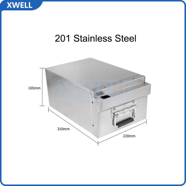 Stainless Steel Battery Case with 0-Weld Structural Design for 6v to 72v Lithium Battery Box