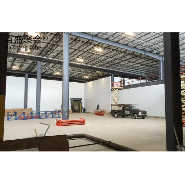 Corrugated Steel Plate Roofing Walk-in Deep Freezer Cold Room for Seafood Storage