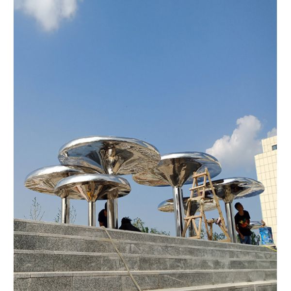 высоты статуй 3M открытого сада нержавеющей стали 316L стиль большой абстрактный