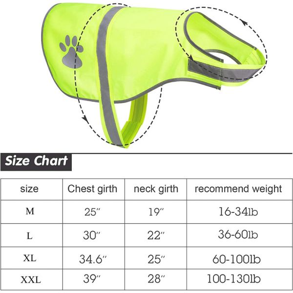 Водонепроницаемый отражающий жилет для домашних животных из нейлонового материала