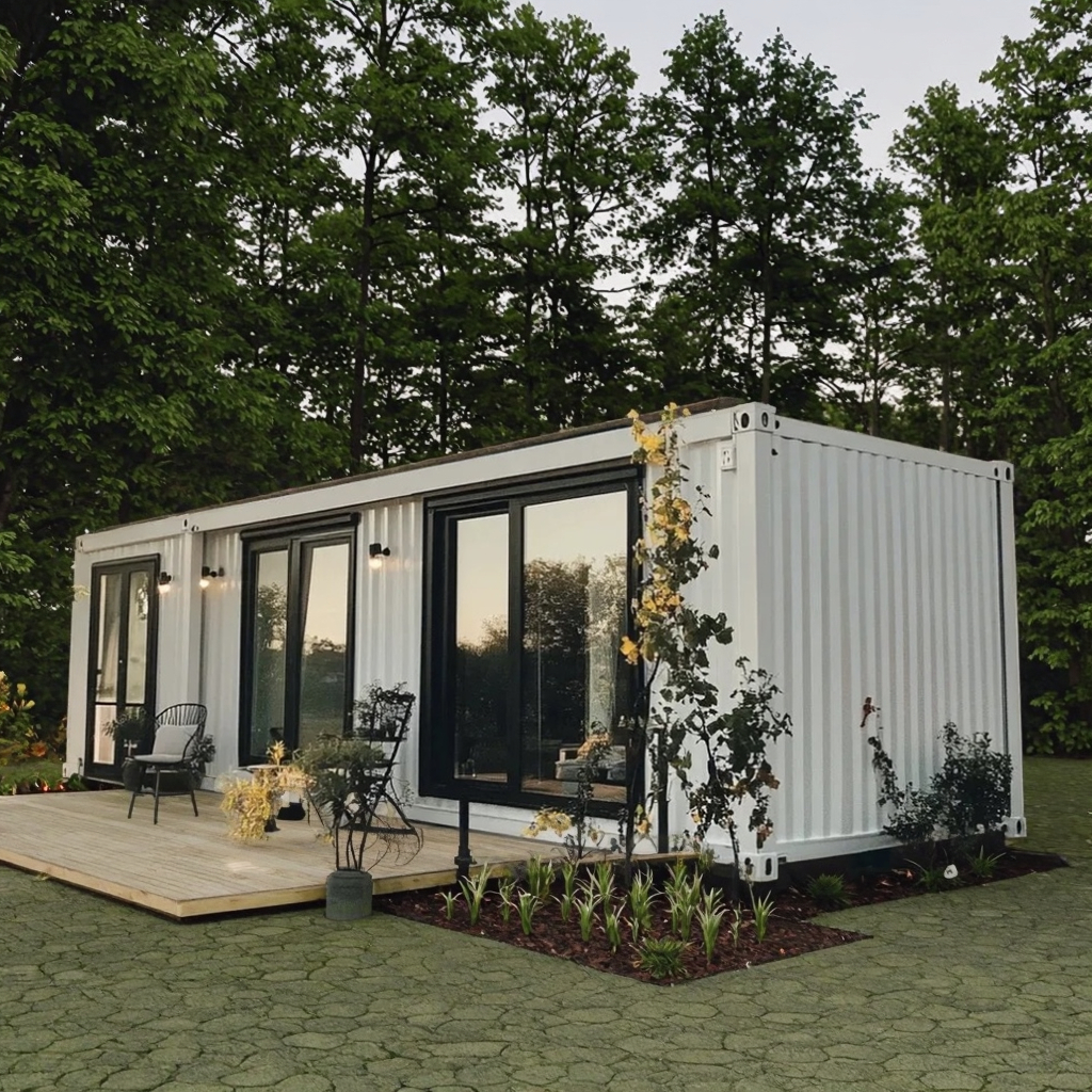 Huaying Modern Prefabricated Mobile Home Full Bathroom Expandable Container House Prefab Villa Made Sandwich Panel 5 Year