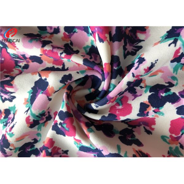 Напечатанная цветком ткань лайкра нейлона полиамида водоустойчивая для Swimwear