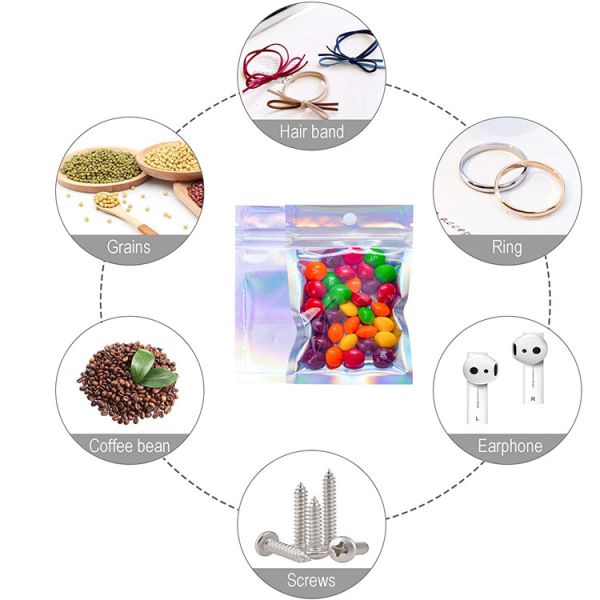 PET / AL / PE Child Proof k Bags , 20mic k Mylar Food Storage Bags