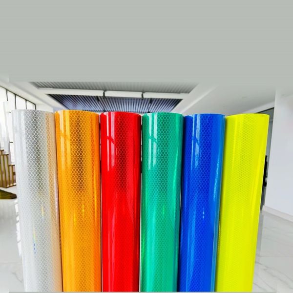 Цифровая печатная высокоинтенсивная ретро-рефлекторная пленка алмазного качества