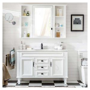 Custom Shaker Style Bathroom Vanity with Mirror Hot Selling Bathroom Vanity