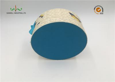 Fancy  recyclable  Cardboard Cylinder Tubes For Tea , Candle , Wine