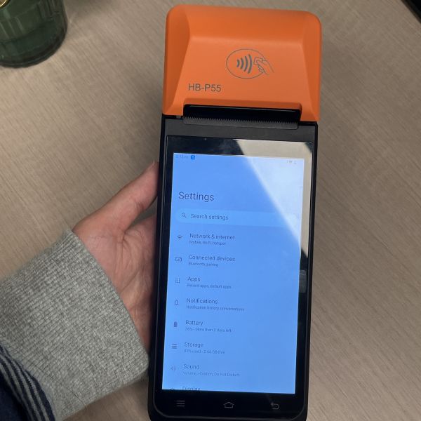 Compact Epos System Pos Terminal With Integrated 58mm Printer