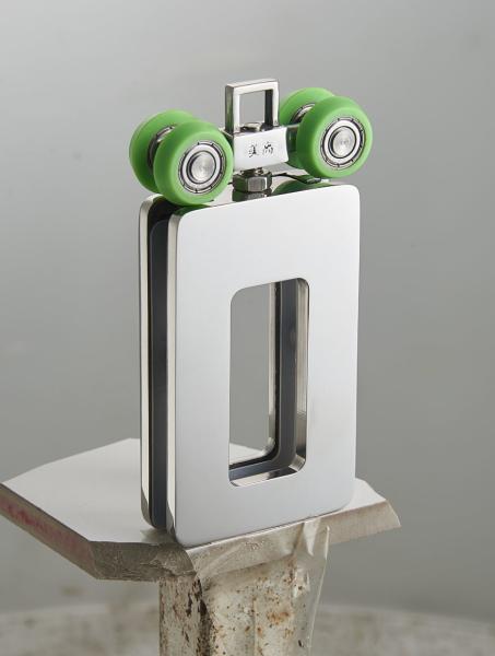 304 SS Hanging Sliding Door Wheels 80kg Capacity Shower Cubicle Door Rollers