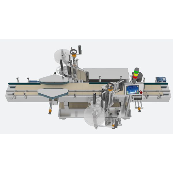 1500BPH Big Drum Automatic Sticker Labeling Machine Intelligent Self Adhesive