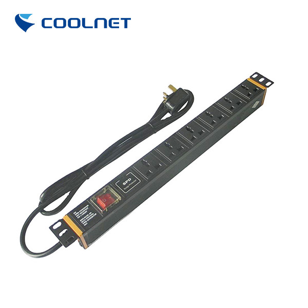 ABS Material Power Distribution Unit with 48-bit Output and -10℃ to +75℃ Operating Temperature for Data Centers