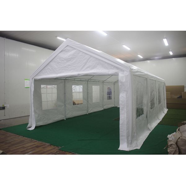 NATURE Pressure Treated Wood Type Outdoor 400*800cm Stretch Tents Metal Frame Marquee