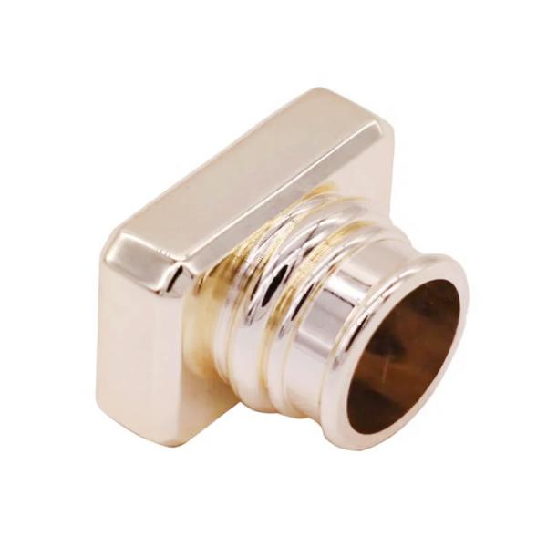 Zinc Alloy Material Perfume Bottle Cap Simple And Fashionable Rectangular