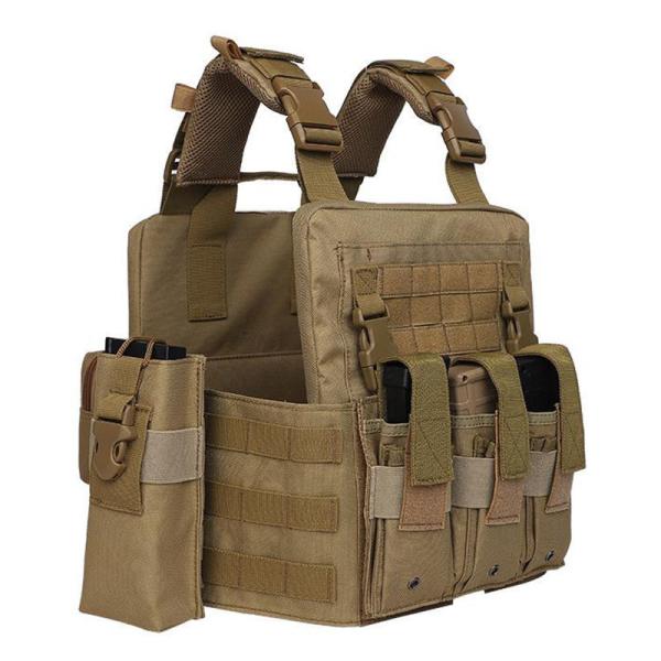 Colete à prova de balas de armadura pesada e agradável cor de camuflagem