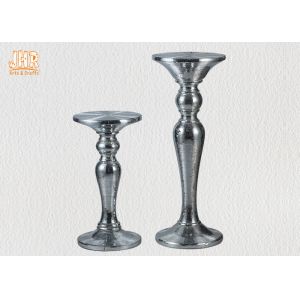 Стиль таблицы конца постамента серебряной мебели стеклоткани стекла мозаики круглый современный