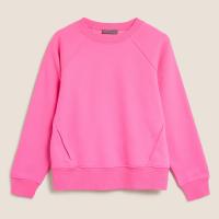 Suéter flojo superior impreso letra del jersey alrededor de mujeres gráficas del cuello