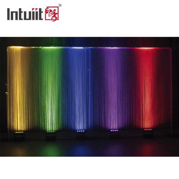 LED 12x15W RGBW Washing Projector Stage Lighting DMX Control Waterproof IP65 Dj Disco Ourdoor Park Washing Decoration Lamp