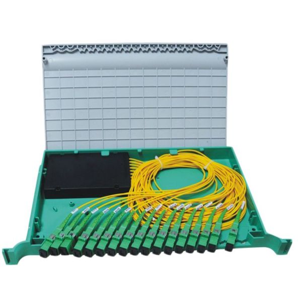 New  Fiber Optic 1*32 SC/UPC PLC Optical Splitter Tray Assembly Type