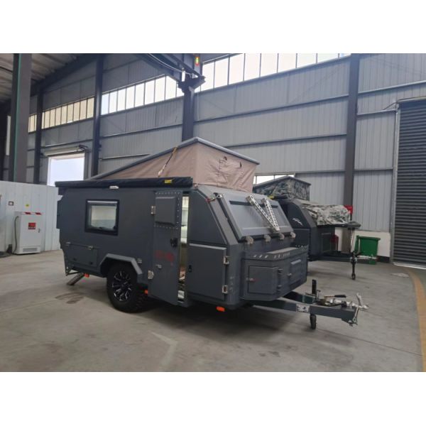 Light Weight Off Road Camper Trailer Fashionable Designed Top Tent Trailer