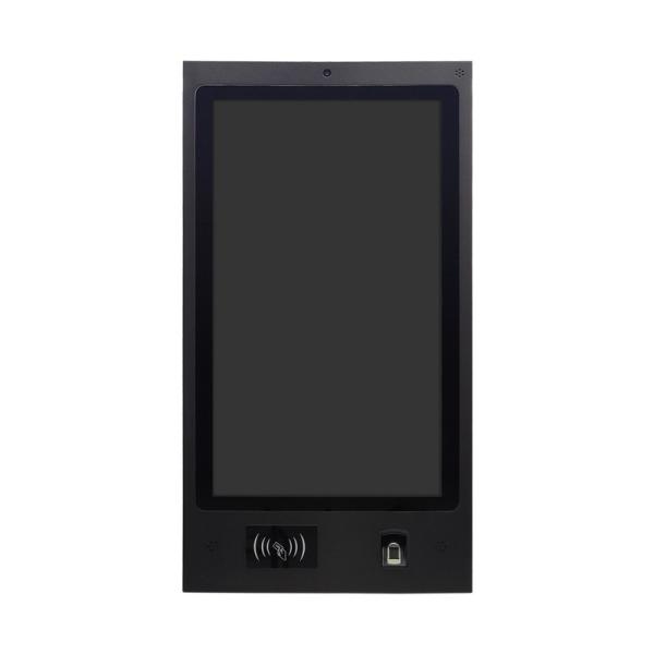 Tablette industrielle de 21,5 pouces tout-en-un avec écran tactile haute luminosité, ordinateur industriel avec caméra RFID et lecteur d'empreintes digitales