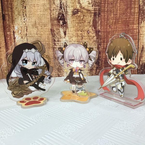 CMYK Printing Cartoon Character Standee Acrylic Anime Display