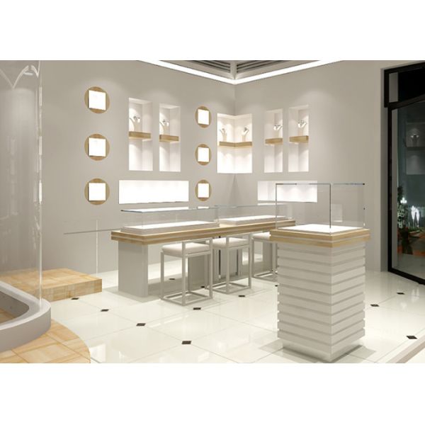 Легко установить современные ювелирные экранные корпуса пользовательский логотип для розничного магазина