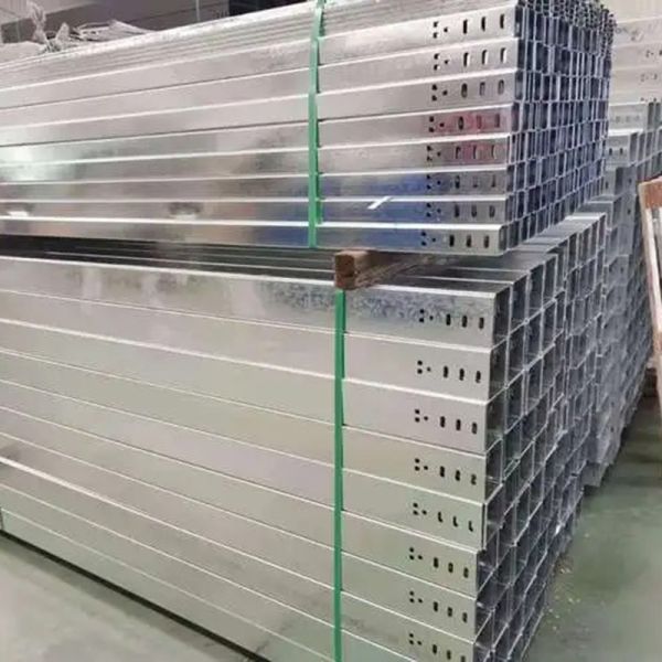 Industrial Hot Dip Galvanized Cable Tray Suspended / Wall Mounted