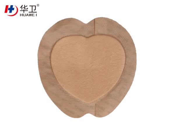 High absorbent wound care silicone foam dressing popular size 5x5cm 10x10cm  15x15cm
