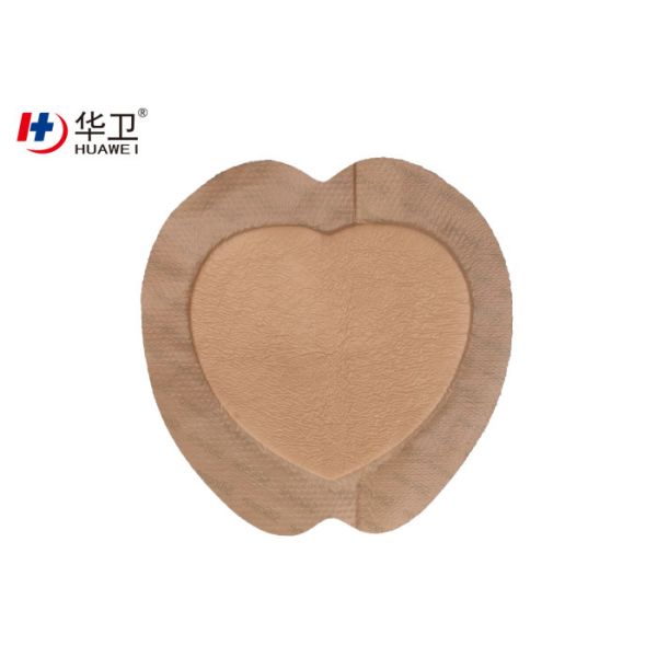 High absorbent wound care silicone foam dressing popular size 5x5cm 10x10cm  15x15cm