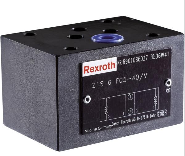Z1S6P05-4X/V Bosch Rexroth Hydraumatic Parts Industrial Hydraulic Seat Valve Size 6
