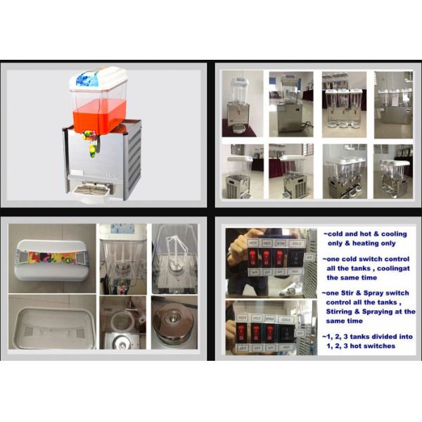 Stainless steel Beverage Cold Drinking Dispenser for Household  Commercial