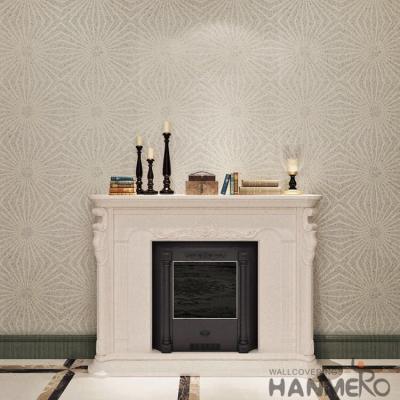 Luxury Design Interior Wallpaper 0.53*10M Size Plant Fiber Particle for Home